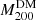 $ {M_{200}^{\mathrm{DM}}} $