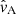 $ \hat{v}_{\mathrm{A}} $