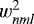 $w_{nml}^2$