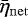 $\bar{\eta}_{\mathrm{net}}$
