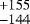 $^{&#x002B;155}_{-144}$