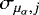 $\sigma_{\mu_{\alpha},j}$