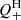 $ Q_{+}^{\mathrm{H}} $