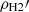 $ \rho_{\mathrm{H2}}\prime $