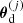 $ \boldsymbol{\theta}_{\mathrm{d}}^{(j)} $