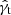 $ \hat{\gamma}_{\mathrm{t}} $