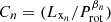 $ C_{n} = (L_{{\rm x}_{n}}/P_{\rm rot}^{\beta_{n}}) $