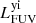 $ L^\mathrm{yi}_{\rm FUV} $