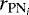 $r_{\textrm{PN}_i}$