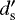 $d&#x0027;_{\textrm{s}}$