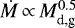 $\dot{M}\,{\propto}\,M_{\textrm{d,g}}^{0.5}$