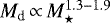 $M_{\textrm{d}}\,{\propto}\, M_{\star}^{1.3-1.9}$