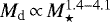 $M_{\textrm{d}}\,{\propto}\,M_{\star}^{1.4-4.1}$