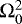 $\Omega_0^2$