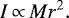 \begin{align*} I\,{\propto}\,M r^2. \end{align*}