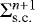 $\Sigma_{\textrm{s.c.}}^{n&#x002B;1}$