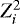 $Z_i^2$