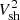$ V_\mathrm{sh}^2 $