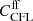 $ C^{\text{ff}}_{\text{CFL}} $