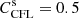 $ C^{\text{s}}_{\text{CFL}}=0.5 $
