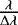 $\frac{\lambda}{\Delta\lambda}$