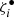 $ \zeta_i^\bullet $