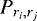 $P_{r_{i},r_{j}}$