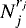 $N_{j}^{r_{j}}$