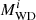 $ M^{i}_{\mathrm{WD}} $