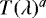 $T(\lambda)^a$