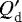 $Q_{\textrm{d}}^{\prime}$