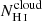 $ N_{{\mathrm{H}\,\textsc{I}}}^{\mathrm{cloud}} $