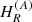 $ H_R^{(A)} $