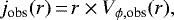 \begin{equation*} j_{\textrm{obs}}(r)\,{=}\,r \times V_{\phi,\textrm{obs}}(r),\end{equation*}