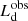 $ L^{\mathrm{obs}}_{\mathrm{d}} $