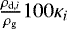 $\frac{\rho_{\textrm{d},i}}{\rho_{\textrm{g}}}100\kappa_i$