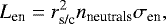 \begin{equation*} L_{\textrm{en}} = r_{\textrm{s/c}}^2 n_{\textrm{neutrals}} \sigma_{\textrm{en}},\end{equation*}
