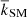 $ \overline{k}_{\mathrm{SM}} $