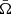 $ \bar{\Omega} $