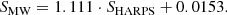 $$ \begin{aligned} S_{\rm MW} = 1.111 \cdot S_{\rm HARPS} + 0.0153. \end{aligned} $$