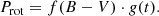 $$ \begin{aligned} P_{\mathrm{rot} } = f(B-V) \cdot g(t). \end{aligned} $$