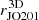 $ r^{\mathrm{3D}}_{\mathrm{JO201}} $