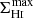 $ \Sigma_\mathrm{H\textsc{i}}^{\mathrm{max}} $