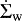 $\dot{\Sigma}_{\mathrm{w}}$