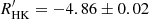 $ R^\prime_{\rm HK} = -4.86 \pm 0.02 $