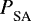 ${{P}_{\textrm{SA}}^{}} $