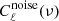 $ C_\ell^{\rm noise}(\nu) $
