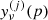 $ y_\nu^{(j)}(p) $