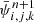 $ \bar{\psi}_{i,j,k}^{n+1} $