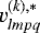 $v_{lmpq}^{(k),*}$